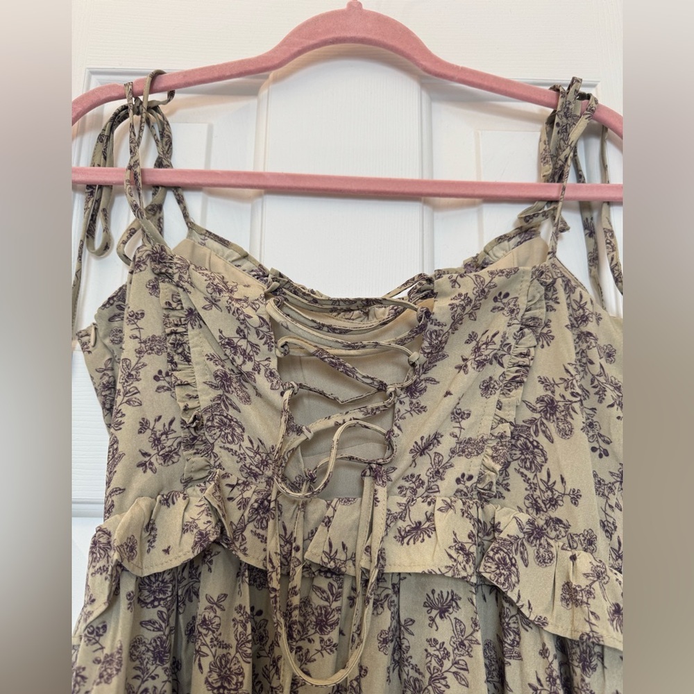 Storia Floral Print Women's Midi Dress - Picture 8 of 10